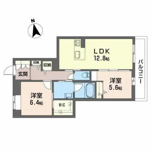 Shamaison Stella Risaia【3階】の間取り