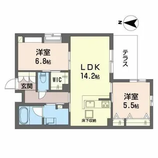 Precious 千里丘東【0101号室】の間取り