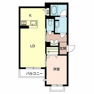 Sha Maison L’oiseau bleu【0203号室】の間取り