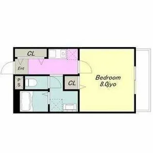 レジデンス千代田【301号室】の間取り