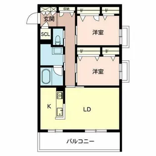 Grand Piece L・R【0203号室】の間取り