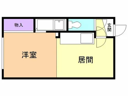 NFI【101号室】の間取り
