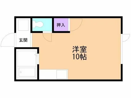 ハイツロイヤルシティー【1階】の間取り
