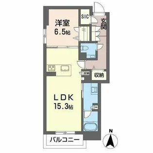 シャトーグラン【0102号室】の間取り