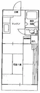 メゾン・イチムラ【101号室】の間取り
