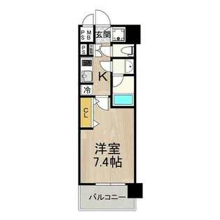 セノアタワー泉【4階】の間取り