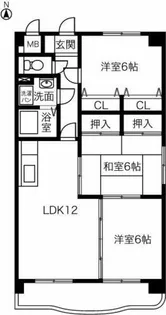 M・Iサンコート【305号室】の間取り