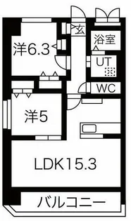 Lotus覚王山【8階】の間取り