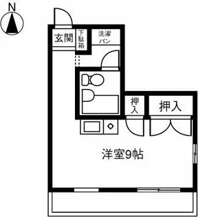 ファミール【4A号室】の間取り