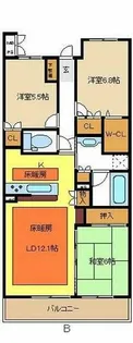 レジディア泉【14階】の間取り