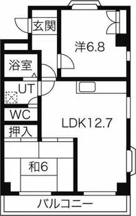 フォレストイン瑞穂【2階】の間取り