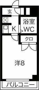 ルーミヤ鶴舞【6階】の間取り