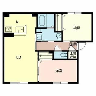 シャーメゾン鮎川【0103号室】の間取り
