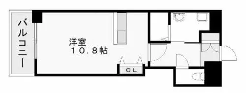 スマート到津の森【3階】の間取り