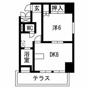 K・Point Bldg【703号室】の間取り