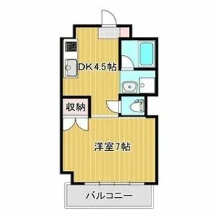 パティオ新栄【4階】の間取り