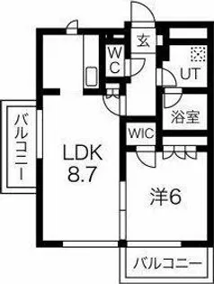 キャストビル豊田【3階】の間取り