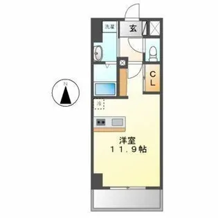 S-FORT金山(エスフォート金山)【4階】の間取り