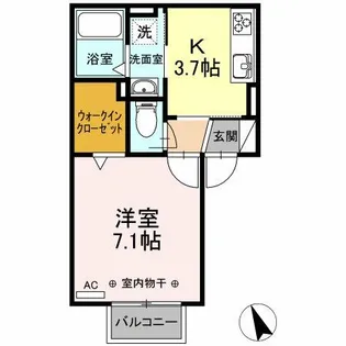 エトーレ【2階】の間取り