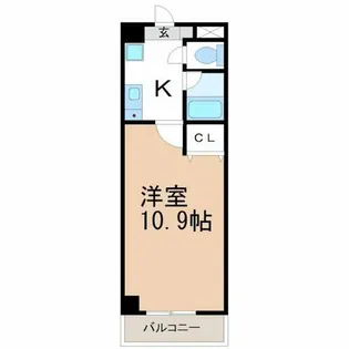 A・City相生【3階】の間取り