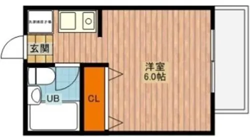 星陽エンブレムビル【8階】の間取り