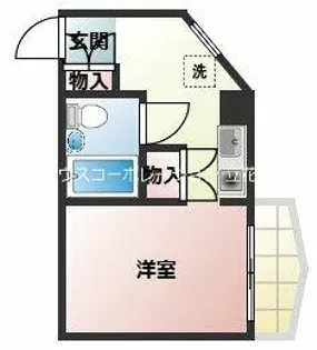 ルファール山手【2階】の間取り