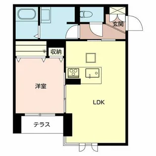 PARKS II【0103号室】の間取り