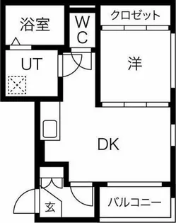 ハーモニーテラス二番V【3階】の間取り
