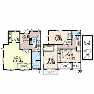 正灯庵【0101号室】の間取り