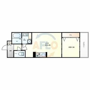 ミル グラシアス【5階】の間取り