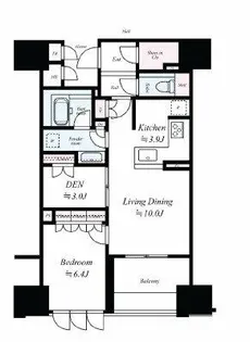 グランドメゾン北堀江レジデンス【5階】の間取り