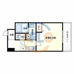 フジパレスJR淡路駅北【1階】の間取り