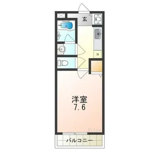 カーサ ディ パエーゼ【2階】の間取り