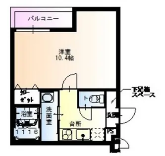 兵庫県尼崎市南塚口町7丁目【アパート】の間取り