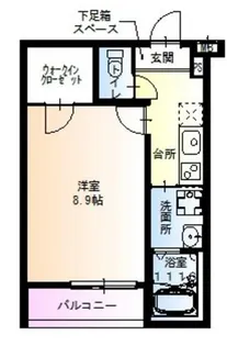 兵庫県尼崎市若王寺2丁目【アパート】の間取り