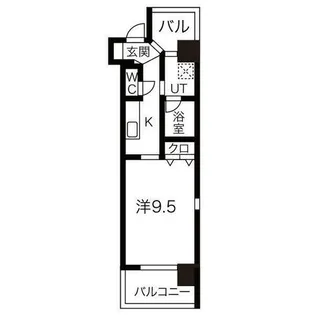 CASTELLO LUSSO【2階】の間取り