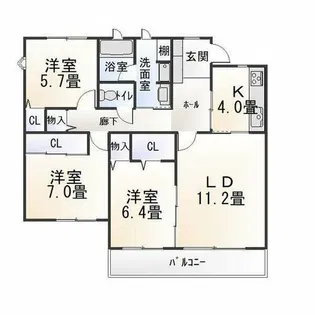 マストプラスⅠ【2階】の間取り