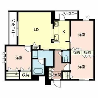 コロナ ビアンカ【0301号室】の間取り