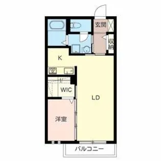 シティハウス住吉【0202号室】の間取り