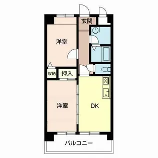 WING南草津【0306号室】の間取り