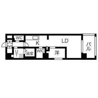 愛知県名古屋市西区花の木1丁目【マンション】の間取り