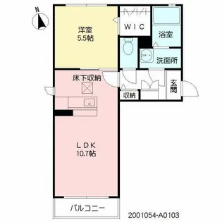 サングレコ61【1階】の間取り