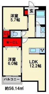 仮)プレステージ行橋泉中央【103号室】の間取り