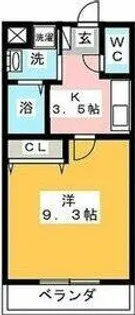 サニーハイツ勝川【2階】の間取り
