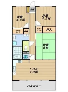 ウィンズ弐番館【2階】の間取り