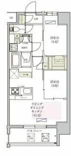 アーバネックス東梅田【10階】の間取り