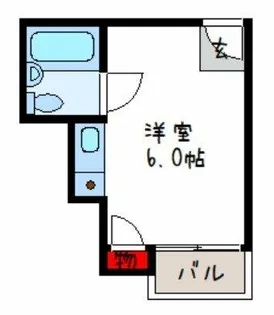 山田ビル【6階】の間取り