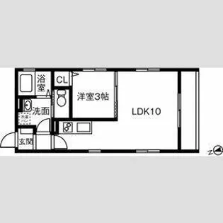 パインリーフ【2階】の間取り