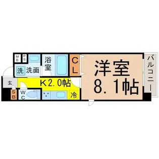 Court MARIAGE(コートマリアージュ)【1階】の間取り