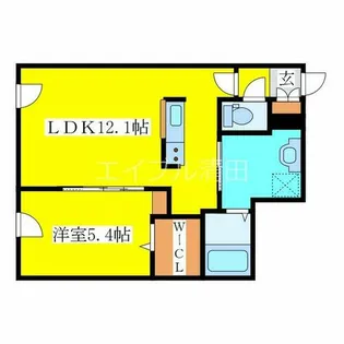 Premier-ist N.43【5階】の間取り